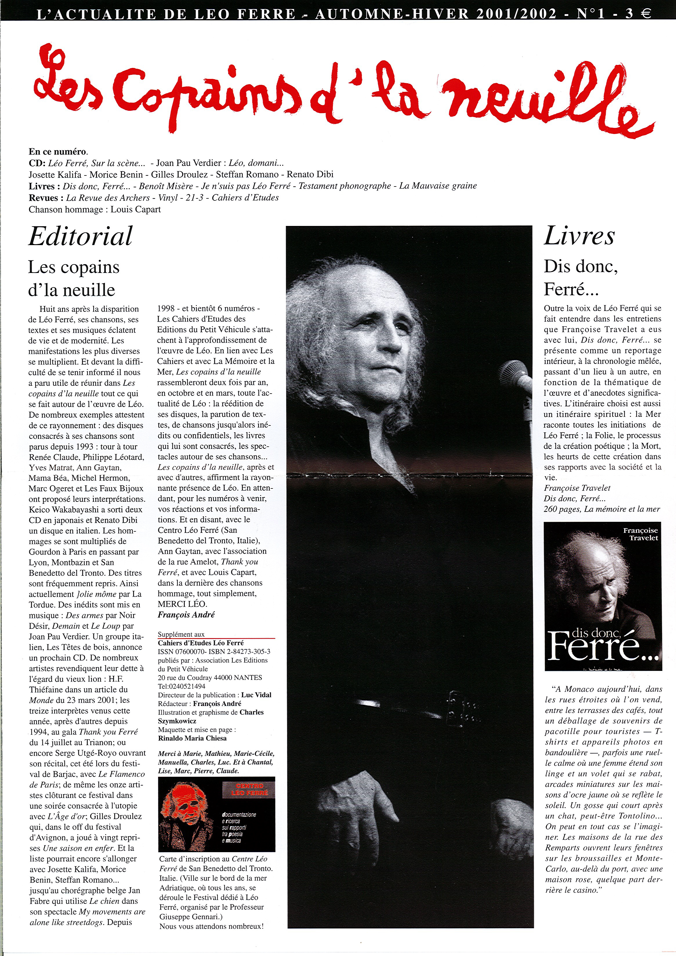 Les copains d'la neuille n°1