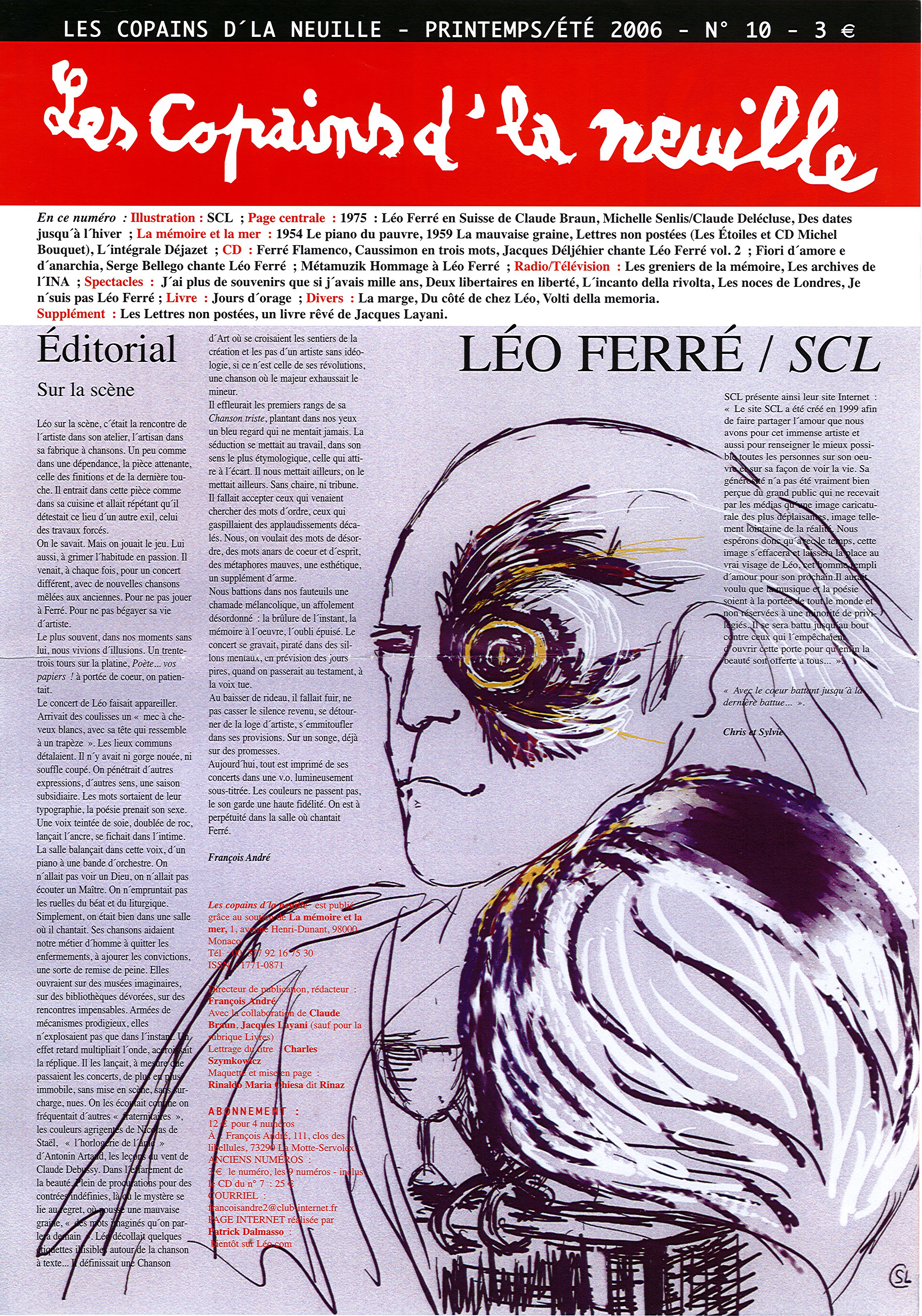 Les copains d'la neuille n°10