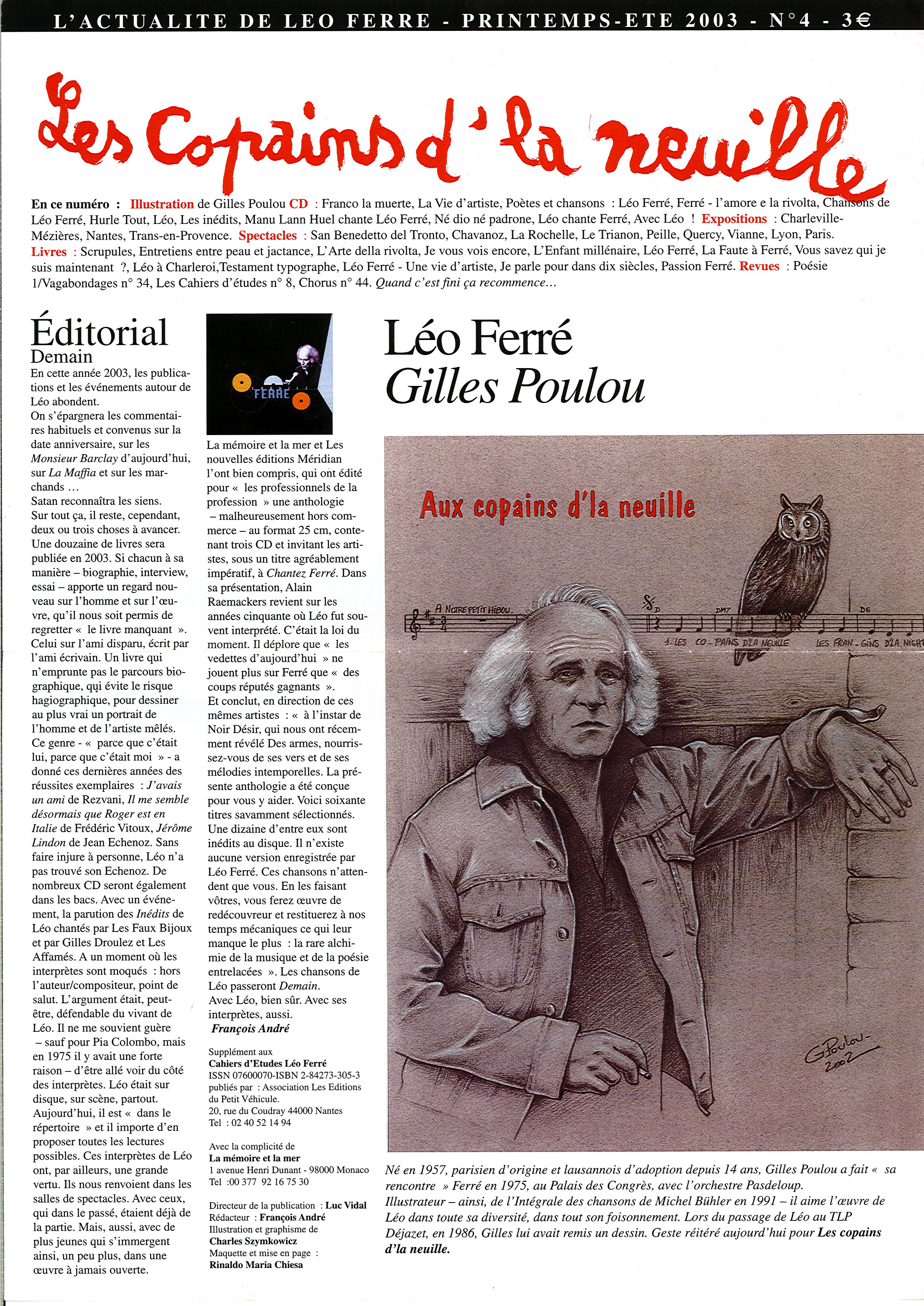 Les copains d'la neuille n°4