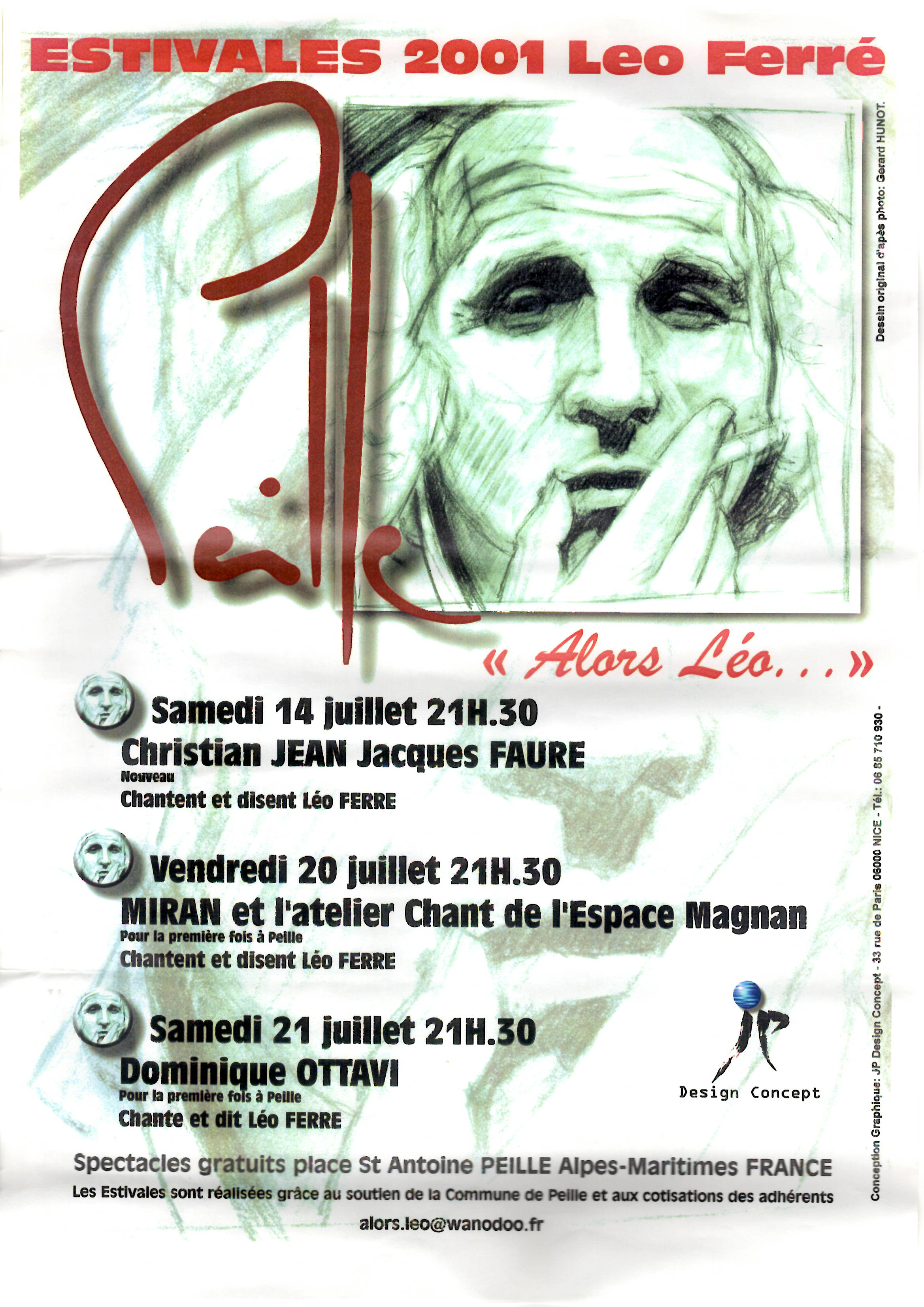 Estivales Léo Ferré Peille