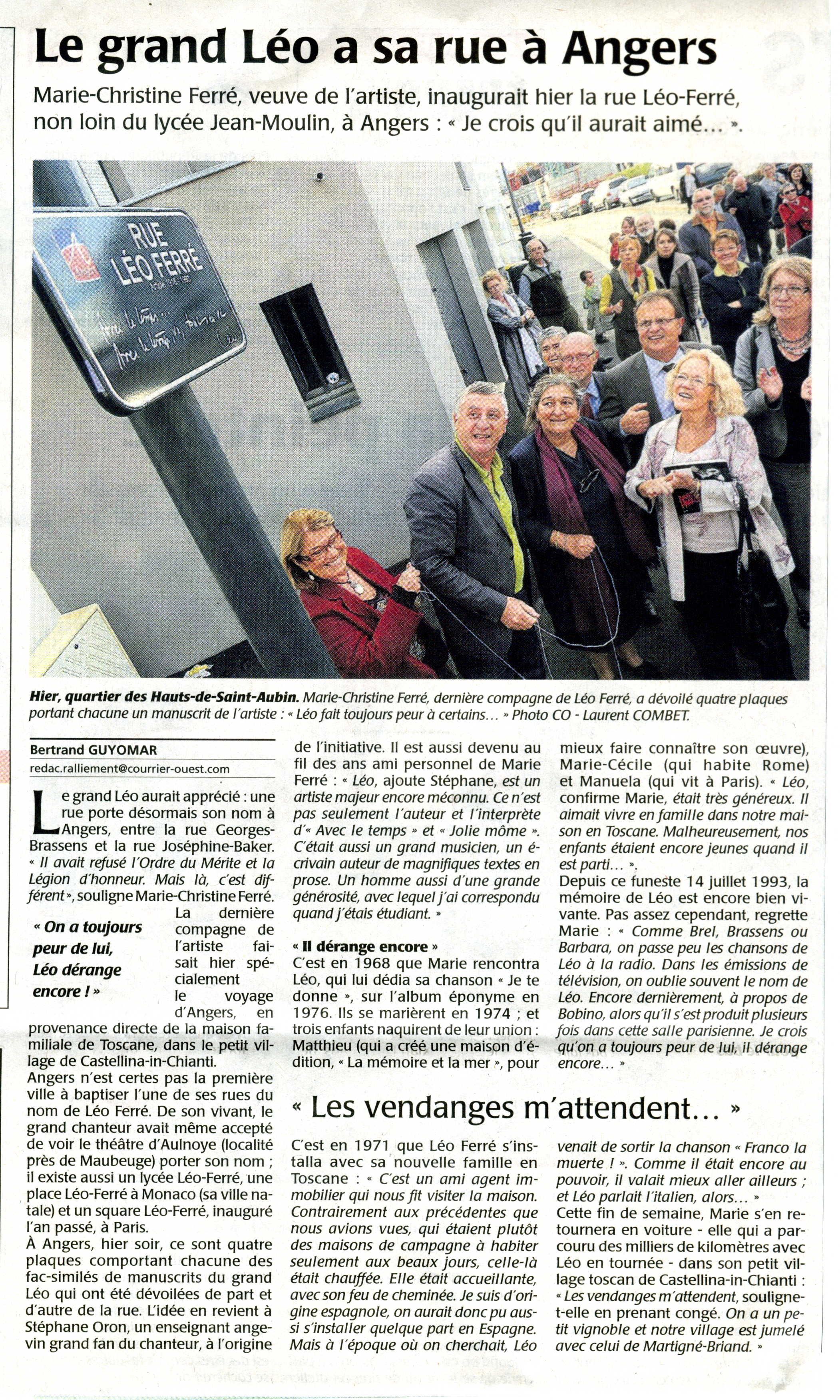 Centre-0uest du 08/10/2010