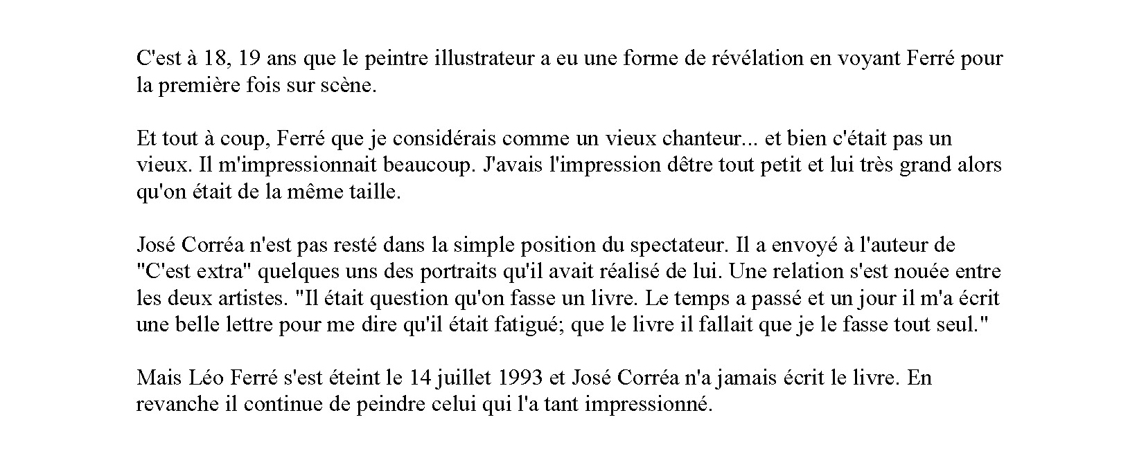 22/11/2016 Exposition José Correa Léo, C'est extra !