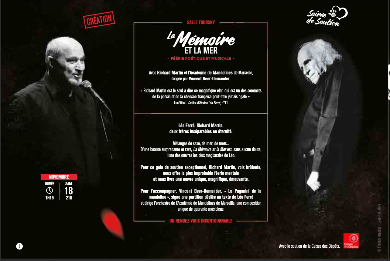 18/11/2017 Richard Martin La mémoire et la mer