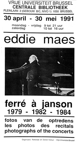  Léo Ferré - Eddie Maes Expo 1991