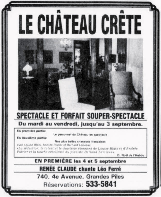 Léo Ferré - Le nouvelliste, 1920-, 17 août 1993, Cahier 1