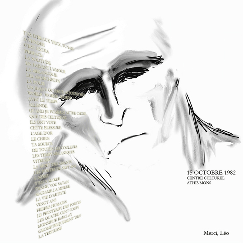 Léo Ferré - Récital Athis-Mons