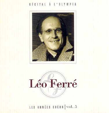 Léo Ferré - CD LES ANNEES ODEON VOL 5